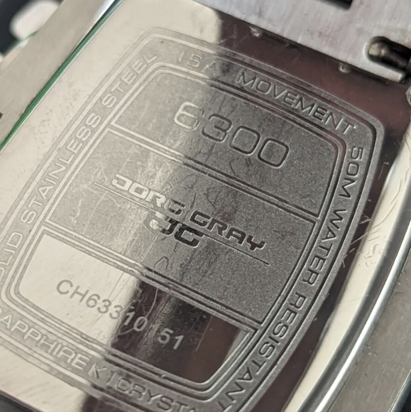 Jorg Gray JG-6300 series mens watch Multi Dial Multifunction, Stainless band - Picture 3 of 3